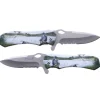 Couteau Tactique 3D Grip Pêcheur Lame Inox 7,9cm Manche Alu 19,4cm
