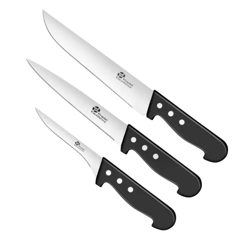 Couteaux de boucher Lot de 3 pièces
