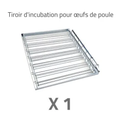Couveuse + 1 Tiroir de caille à poule + 1 Panier d'éclosion + 1 Kit humidification