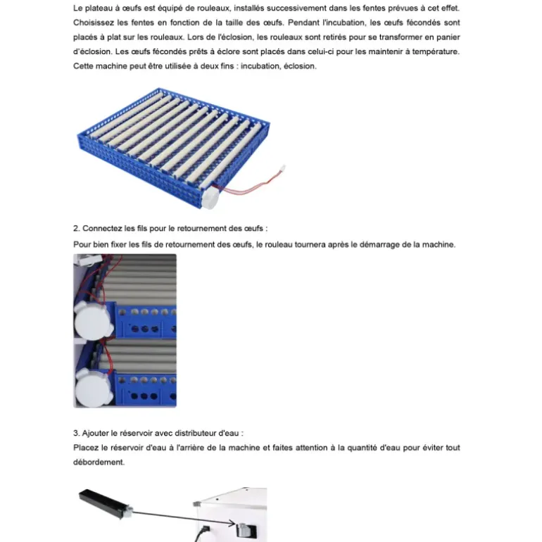 Couveuse Automatique PRO Couvitech® 136 Œufs - Incubation Haute Performance