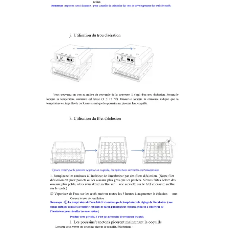 Couveuse Automatique SP Couvitech® 36 Œufs - Incubation Professionnelle et Fiable