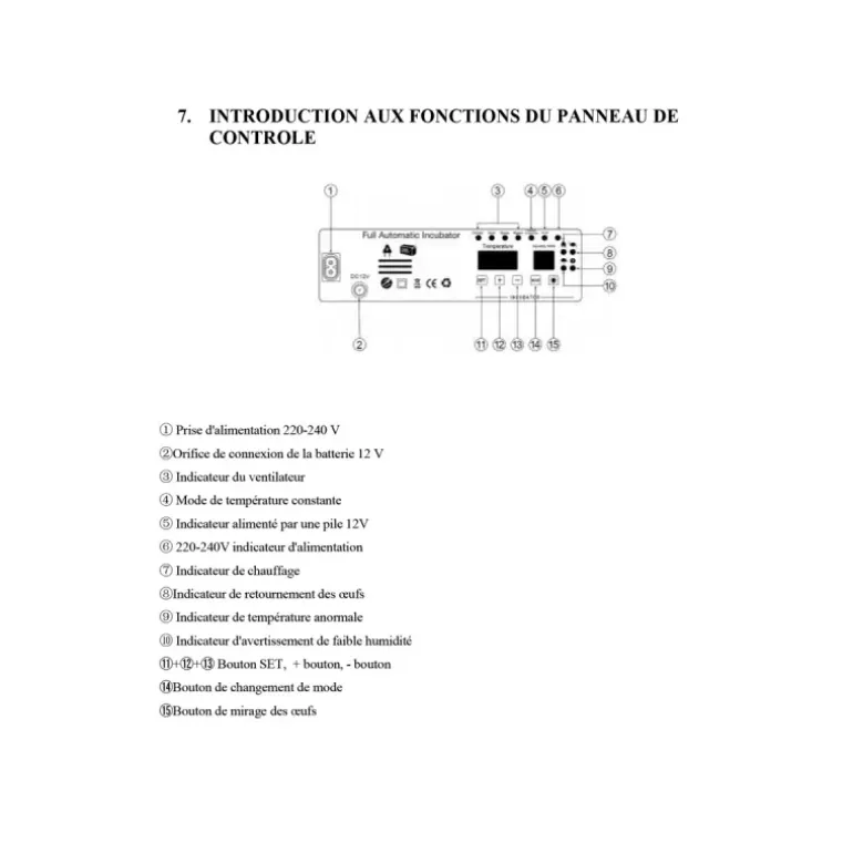 Couveuse Automatique SP Couvitech® 36 Œufs - Incubation Professionnelle et Fiable