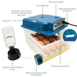 Couveuse Automatique SP Couvitech® 16 Œufs - Incubation Homogène et Stable