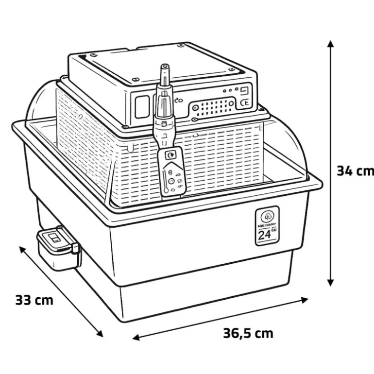 Couveuse semi-automatique Novital Covatutto 24 Eco