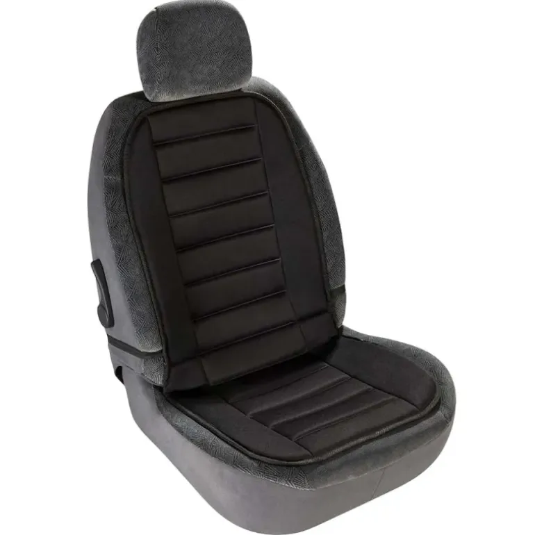 Couvre siège universel noir avec coussinets maintien parfait