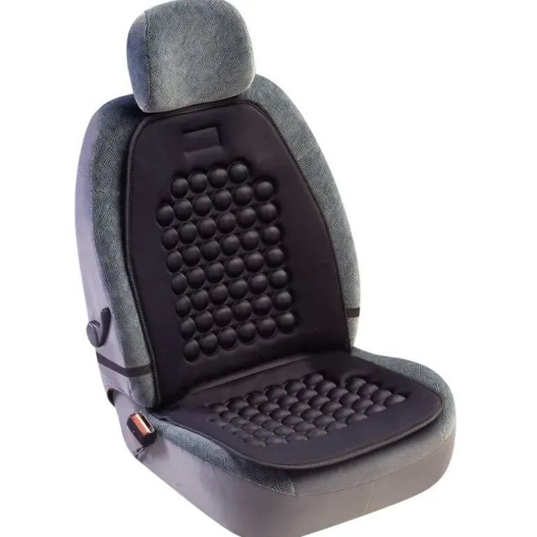 Couvre siège universel relaxant noir - Soulage tensions musculaires