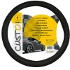 Couvre volant noir universel - Protection textile auto