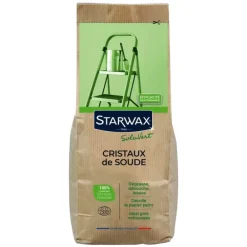 Cristaux de soude 100% naturels extra purs - 1kg Starwax