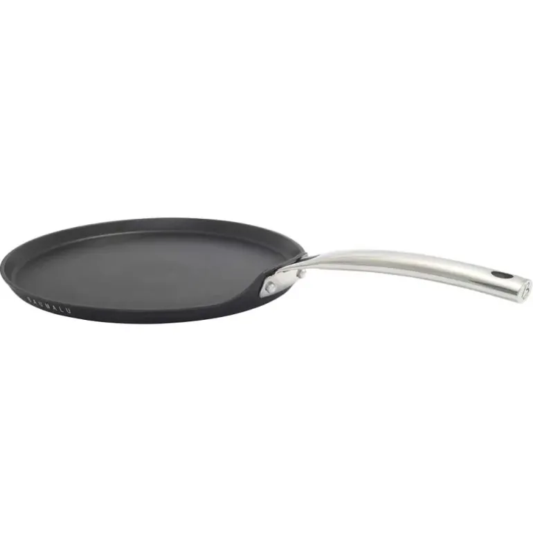 Crêpière 28cm aluminium forgé antiadhésif pour crêpes fines