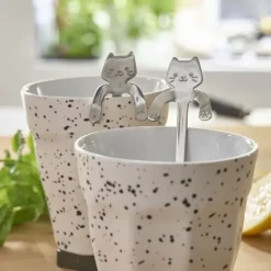 Cuillères chat Pradel France Acier inoxydable