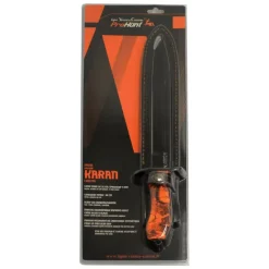 Dague de chasse Verney Carron Karan acier carbone 420 camo 25 cm ep 4mm