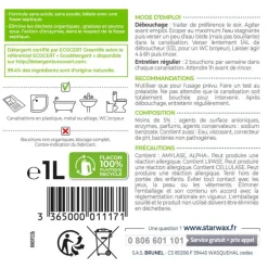 Débouchoir 3 en 1 aux enzymes naturelles 99,4% Starwax