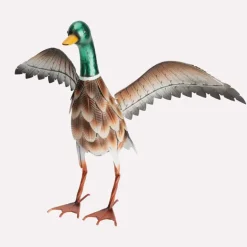 Décoration Canard en Métal - 41x35x40cm