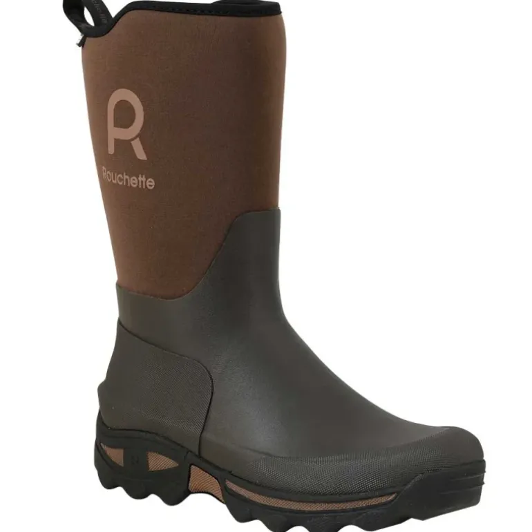 Demi bottes Clean Garden souples imperméables marron 40 à 47