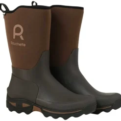 Demi bottes Clean Garden souples imperméables marron 40 à 47