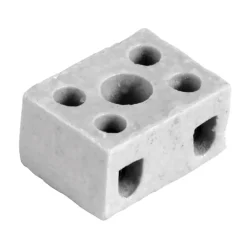 Domino connexion électrique porcelaine pour couveuse