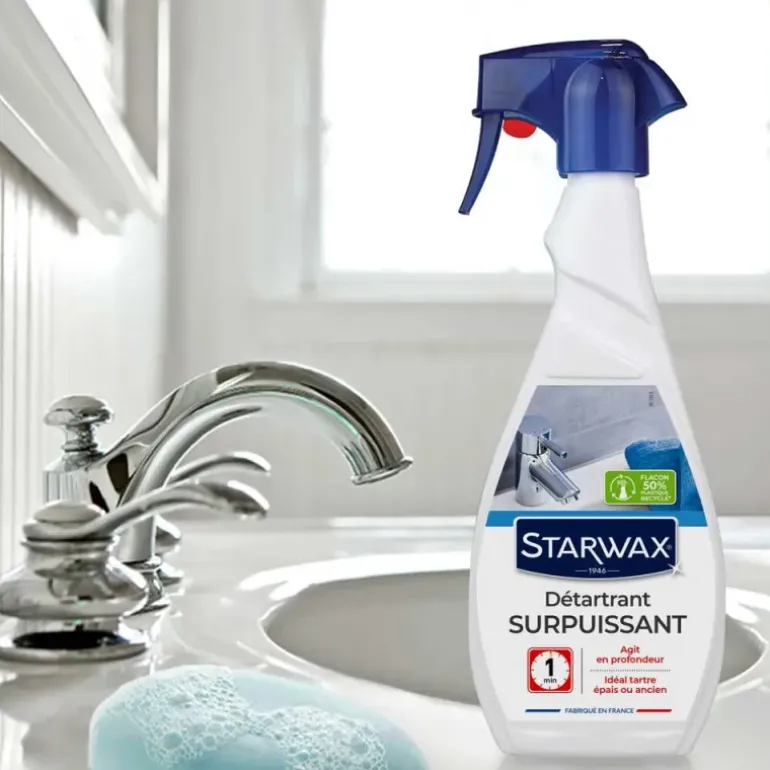 Détartrant Starwax surpuissant anti-calcaire action rapide 500ml