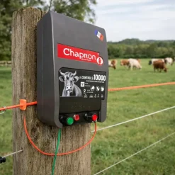 Electrificateur connecté eCONTROL S 10000 - 200 km - 13500V - Chapron Connect