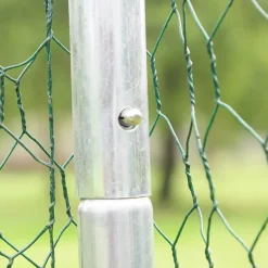 Enclos pour volailles 12m² - Structure galvanisée 4x3x2m