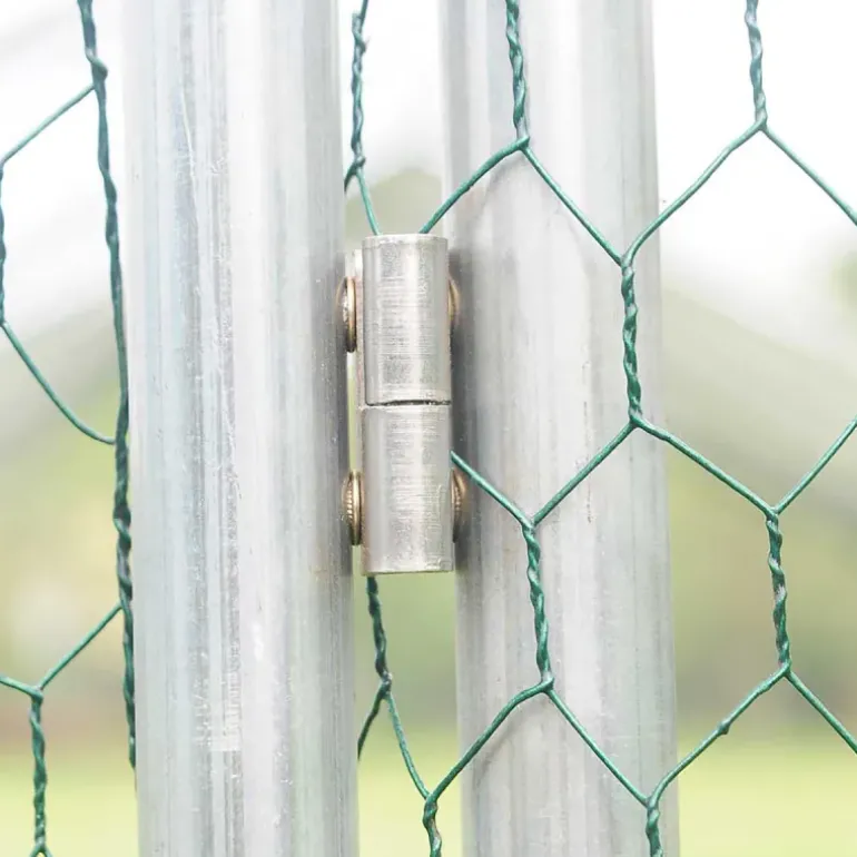 Enclos pour volailles 12m² - Structure galvanisée 4x3x2m