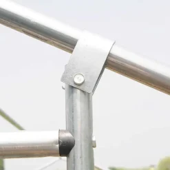 Enclos pour volailles 12m² - Structure galvanisée 4x3x2m