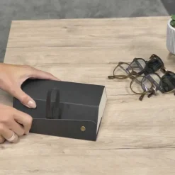 Etui à lunettes 3 paires - Rangement compact et pratique