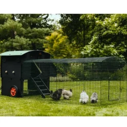Extension de 1m pour enclos 2 m poulailler surélevé 8-15 poules