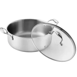 Faitout Ø 28 cm Lumia Tri-Ply 2,5mm Acier 18/10 avec Couvercle