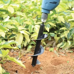 Foret de tarière pour perceuse Ø9 cm - Outil de jardinage