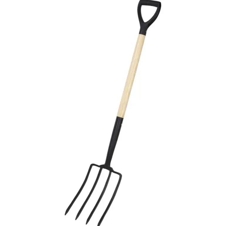 Fourche à bêcher Progarden® 115 cm - Manche en bois robuste