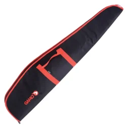 Fourreau pour carabines matelassé noir bords rouges 120cm