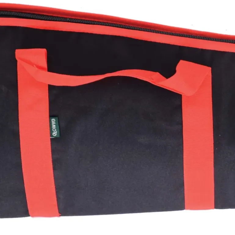 Fourreau pour carabines matelassé noir bords rouges 120cm