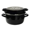 Friteuse couvercle émail+ panier Ø26cm- Compatible tous système de cuisson