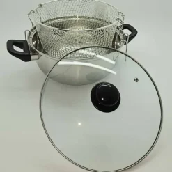 Friteuse en acier inoxydable