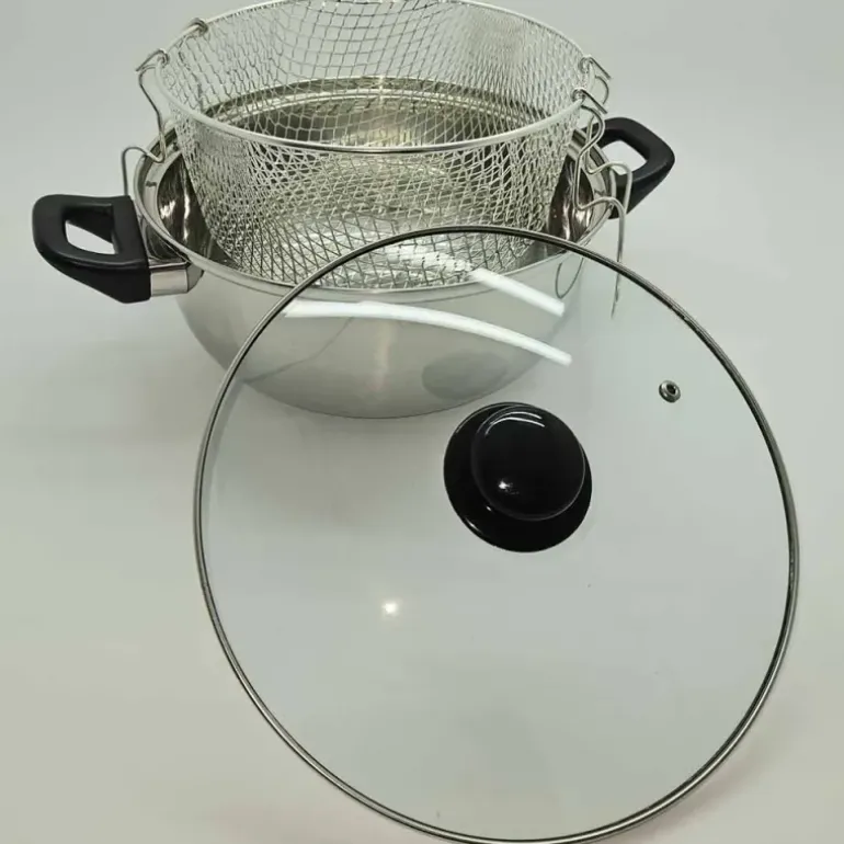 Friteuse en acier inoxydable
