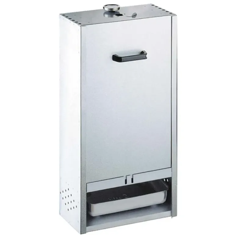 Fumoir viande et poisson H75 cm acier aluminisé porte coulissante