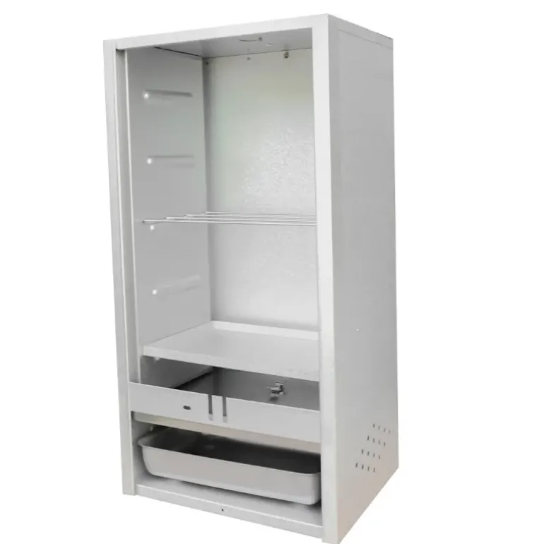 Fumoir viande et poisson H75 cm acier aluminisé porte coulissante
