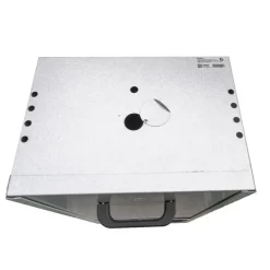 Fumoir viande et poisson H75 cm acier aluminisé porte coulissante