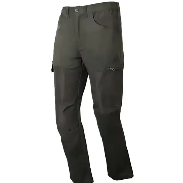 Fuseau femme polyester coton renfort ripstop kaki marron 38 à 46
