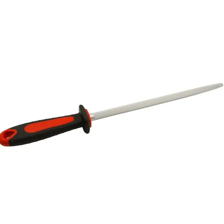 Fusil à aiguiser 30 cm forme ronde