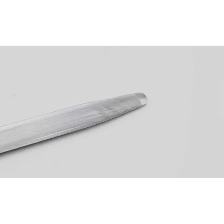 Fusil aiguiseur de couteau lame inox diamant mèche ovale 28cm