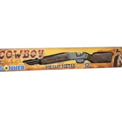 Fusil Cowboy Rifle Enfant Barillet 12 Coups métal