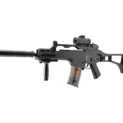 Fusil électrique G36 C BBS 40 coups 6mm auto 0.5J + silencieux