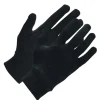Gants chasse fins élastiques coton lycra noir taille unique