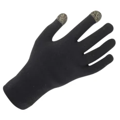 Gants étanches anti transpiration nylon fibres bambou noir 7 à 9
