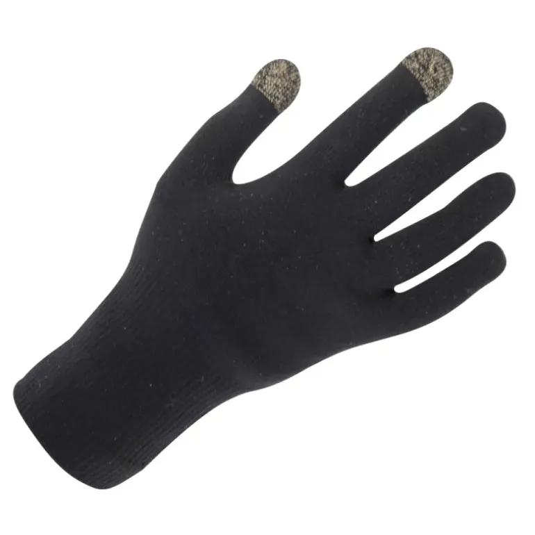 Gants étanches anti transpiration nylon fibres bambou noir 7 à 9
