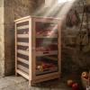 Garde manger en bois pour fruits et légumes largeur 50 cm