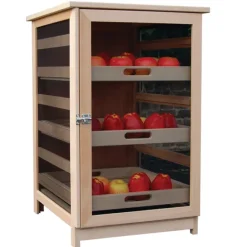 Garde manger en bois pour fruits et légumes largeur 50 cm