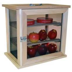 Garde manger en hêtre pour fruits et légumes hauteur 40 cm