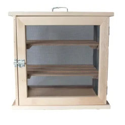 Garde manger en hêtre pour fruits et légumes hauteur 40 cm